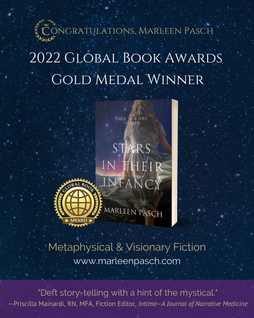 "Stars" Wins Global Book Awards Gold Medal Marleen Pasch